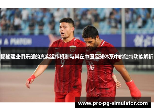 揭秘建业俱乐部的真实运作机制与其在中国足球体系中的独特功能解析